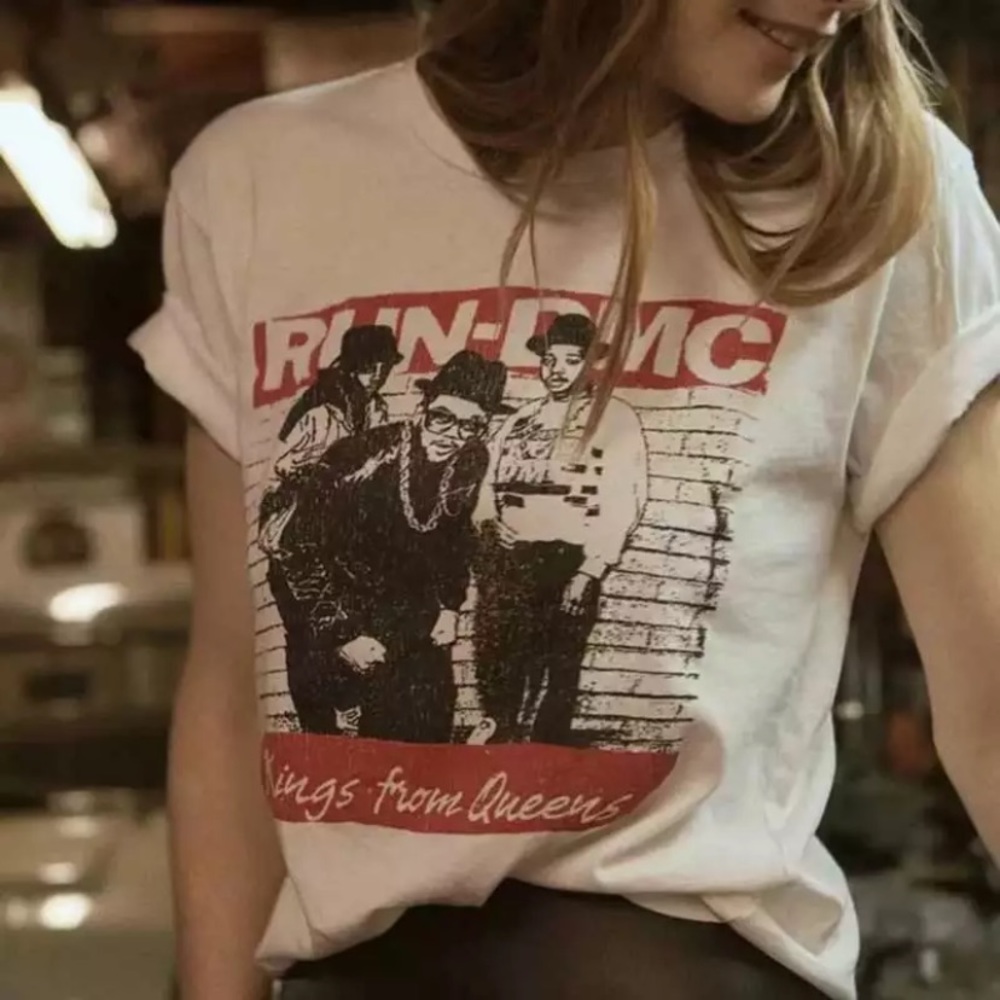 Run DMC Kings From Queens Band Music Graphic Tee - Picture 3 of 5